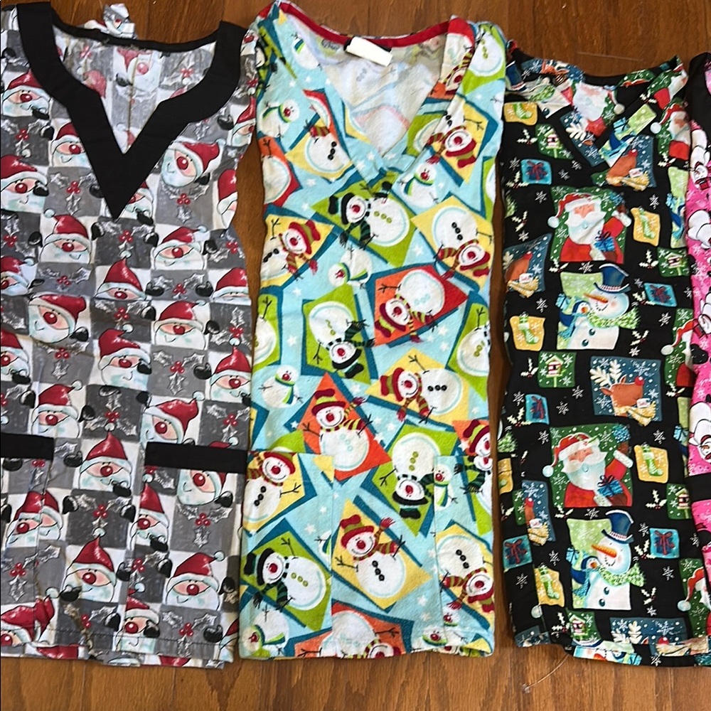 Scrub Tops - Multicolor - Picture 2 of 3